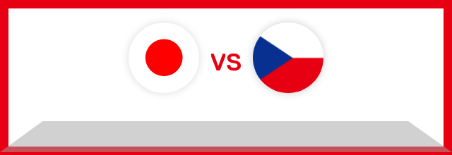 日本 vs チェコ