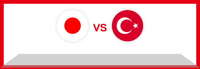 日本 vs トルコ